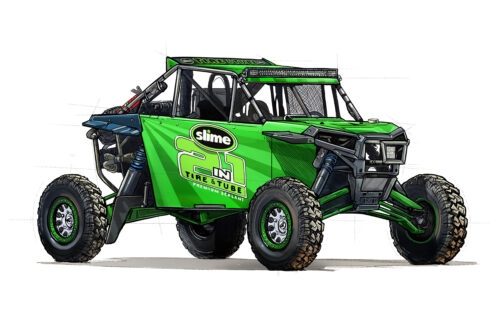 Slime Norra UTV Chris Forsberg