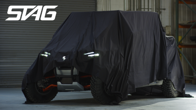 Volcon Stag Under Sheet